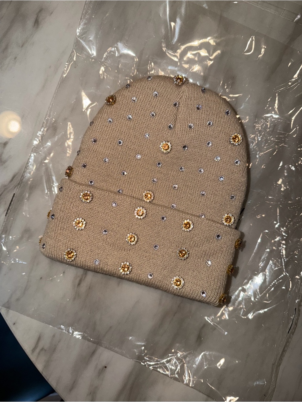 “Champagne Ice” Beanie